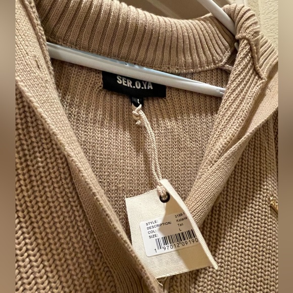 NWT SER.O.YA Katana Dress Womens Size L - Picture 4 of 7